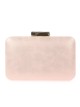 Bolso clutch de fiesta polipiel nude
