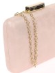 Bolso clutch de fiesta polipiel nude