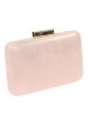 Bolso clutch de fiesta polipiel nude