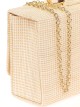 Bolso clutch de fiesta rafia camel