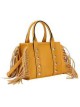 Bolso tote flecos