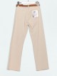 Jeans cinturón beis (36-46)