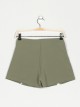 Short falda pedrería verde-militar