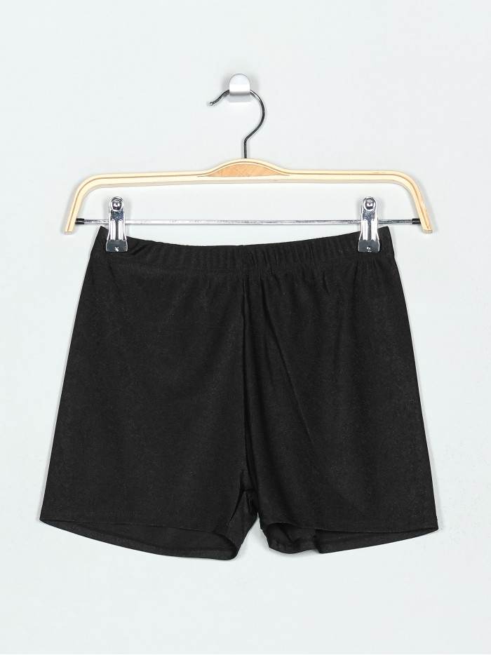 Mini short brillante negro (M/L-XL/XXL)