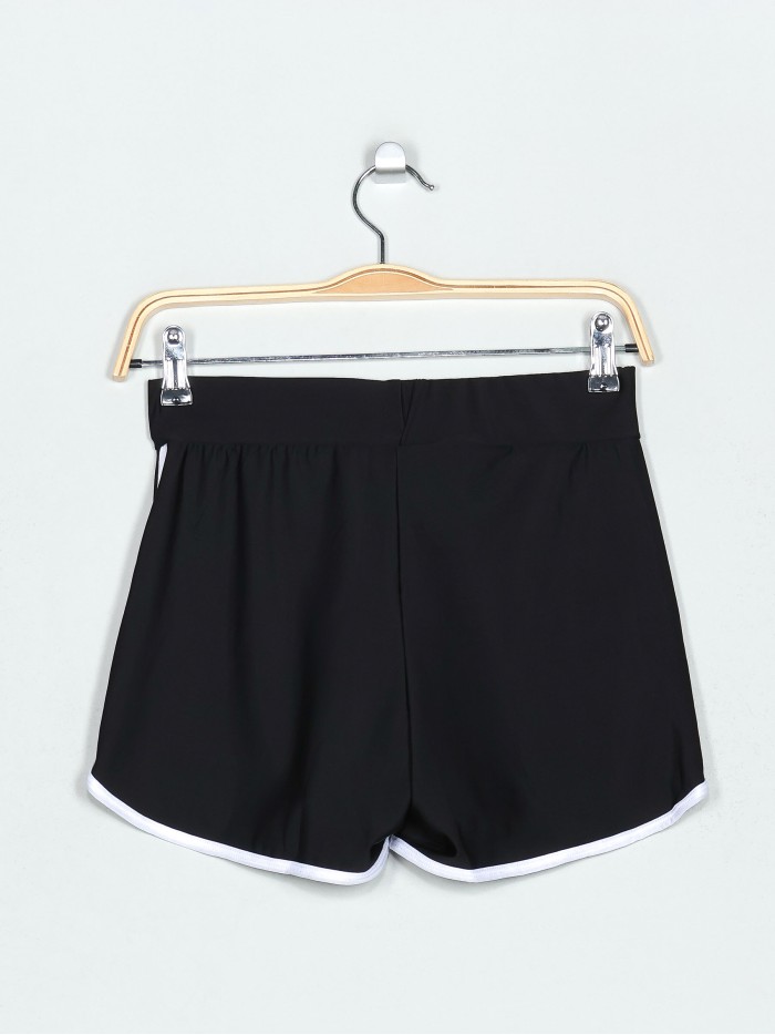 Short contraste soft touch negro (M/L-XL/XXL)