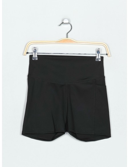 Short soft touch bolsillo negro (M/L-XL/XXL)