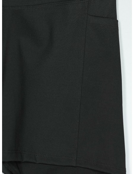 Short soft touch bolsillo negro (M/L-XL/XXL)
