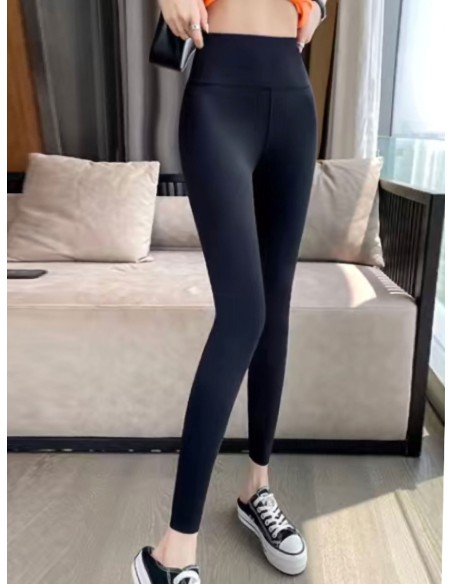 High waist soft touch leggings black (M/L-XL/XXL)