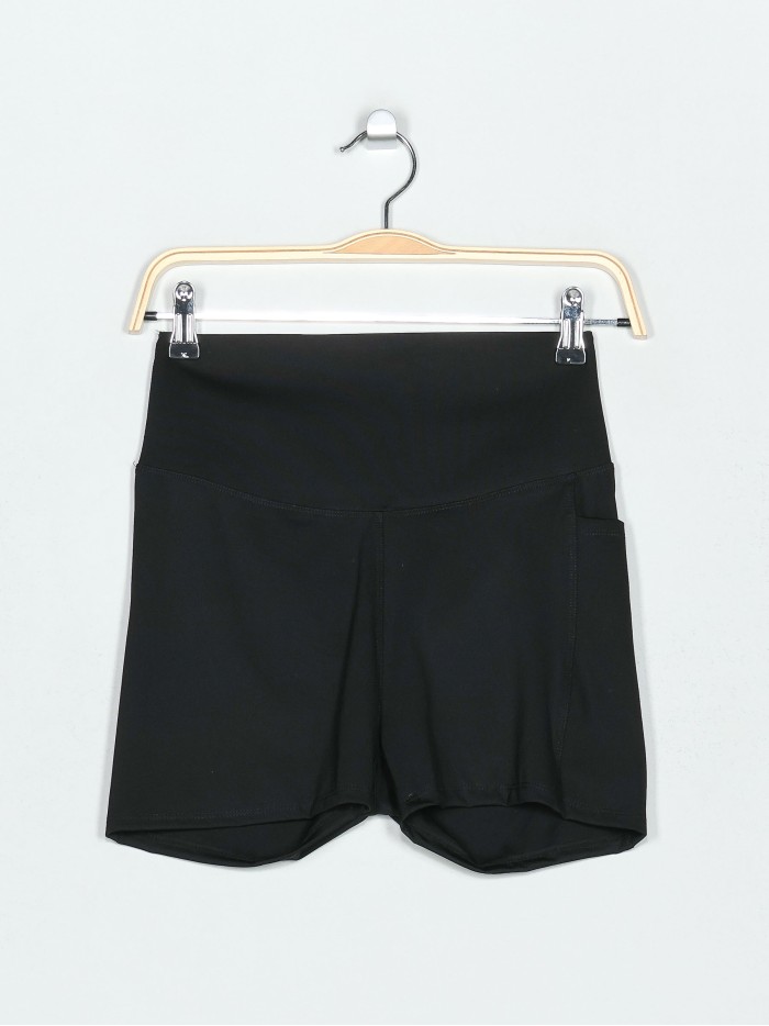 Short soft touch bolsillo negro (M/L-XL/XXL)