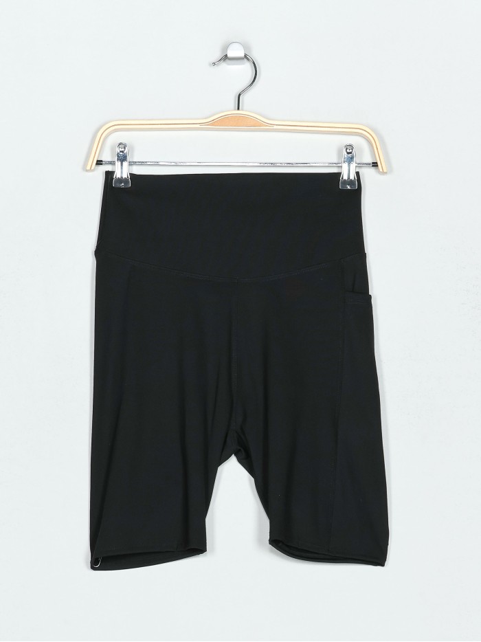 Leggings ciclista soft touch bolsillo negro (M/L-XL/XXL)