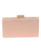 Bolso clutch de fiesta polipiel rosa