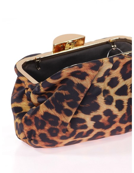 Cartera de fiesta leopardo leopardo