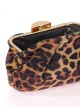 Cartera de fiesta leopardo leopardo