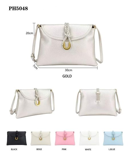 Bolso bandolera solapa