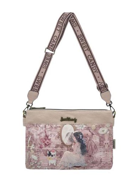 Bolso bandolera estampada