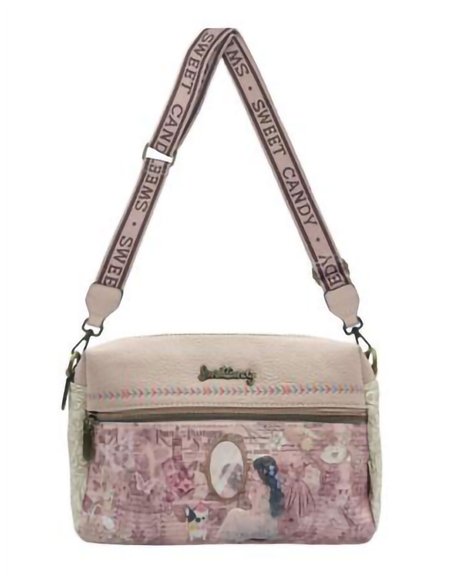 Bolso bandolera estampada