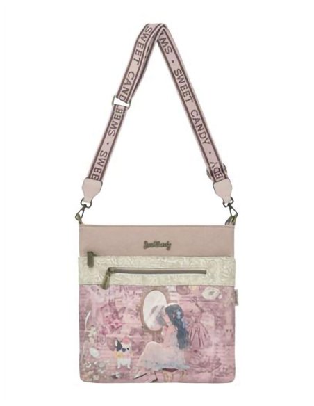 Bolso bandolera estampada