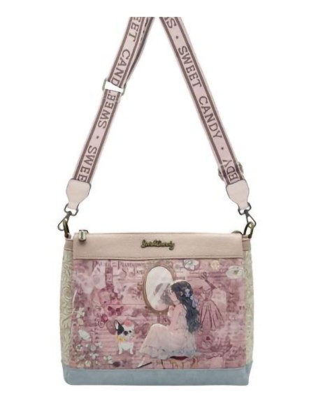 Bolso bandolera estampada