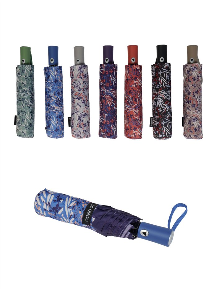 Paraguas plegable estampado automático antiviento