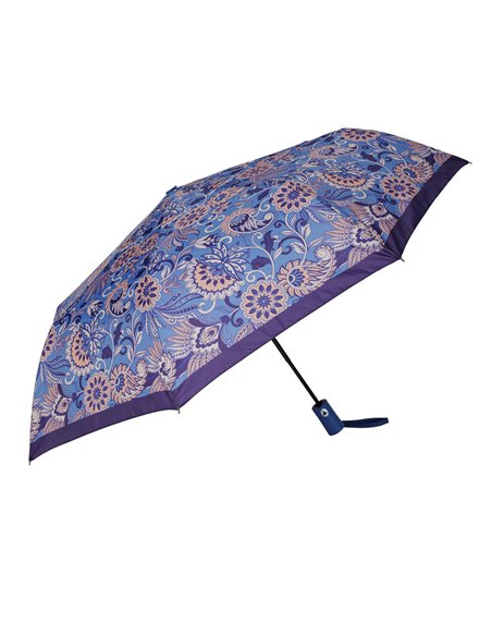 Paraguas plegable cachemir automático antiviento