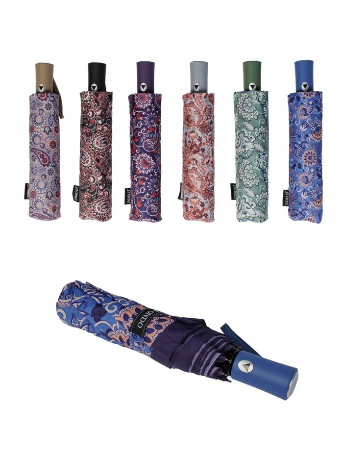 Faltbarer Automatik-Windproof-Kaschmir-Regenschirm