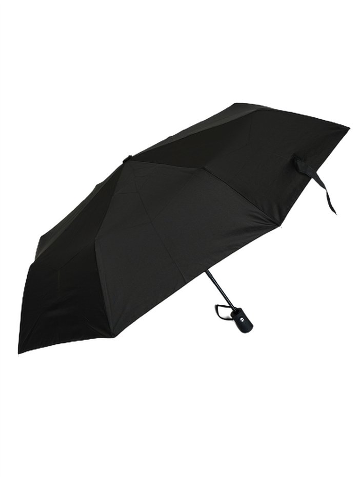 Paraguas plegable negro automático antiviento