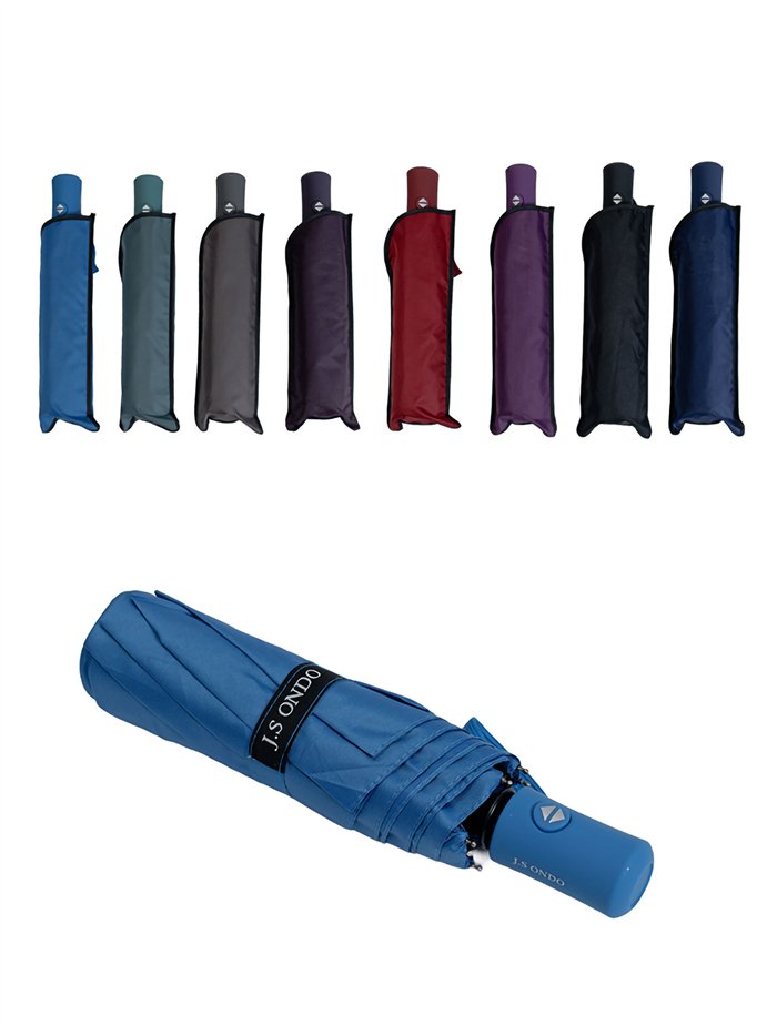 Paraguas plegable liso automático antiviento