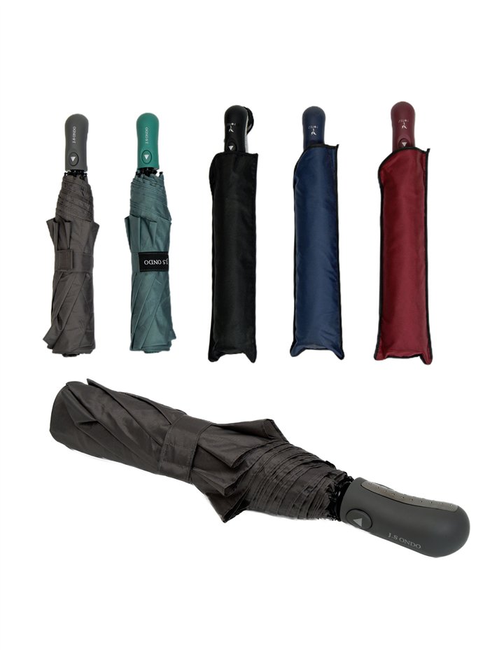 Paraguas plegable liso automático antiviento