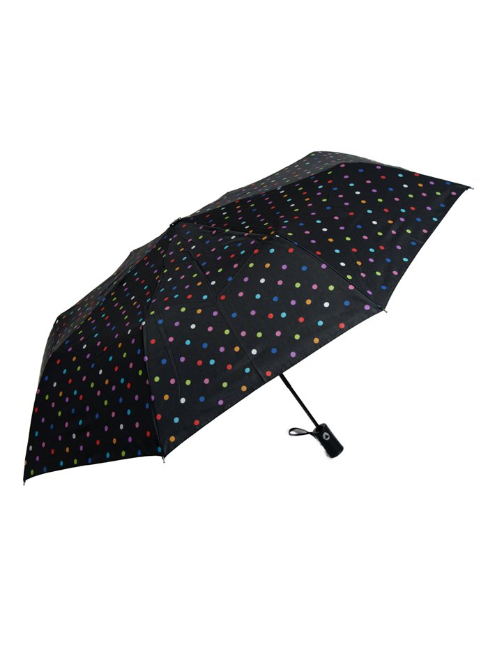 Paraguas plegable lunares automático antiviento