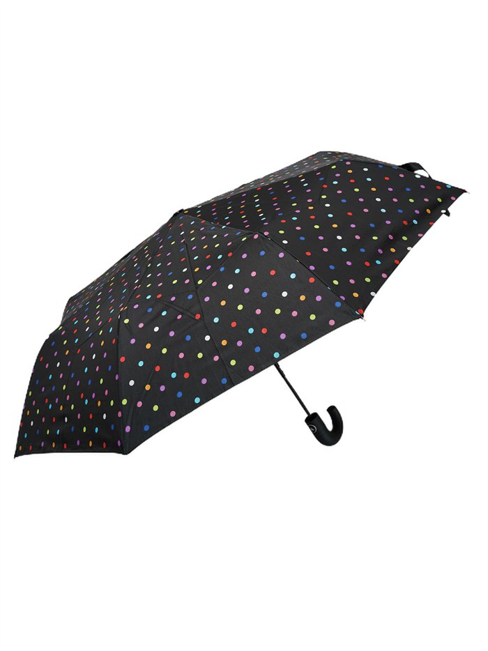 Paraguas plegable lunares automático antiviento