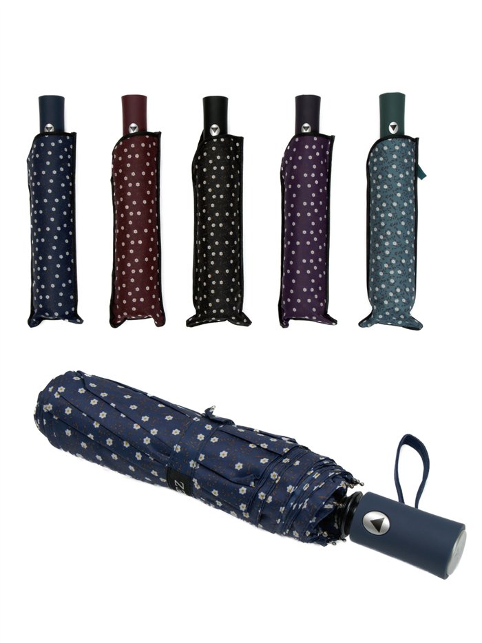 Paraguas plegable lunares automático antiviento