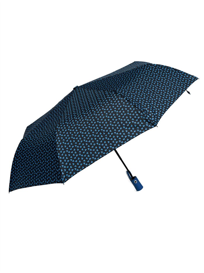 Paraguas plegable corazoncitos automático antiviento