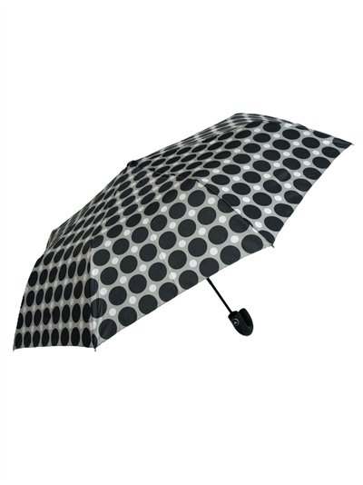 Paraguas plegable lunares automático antiviento 2