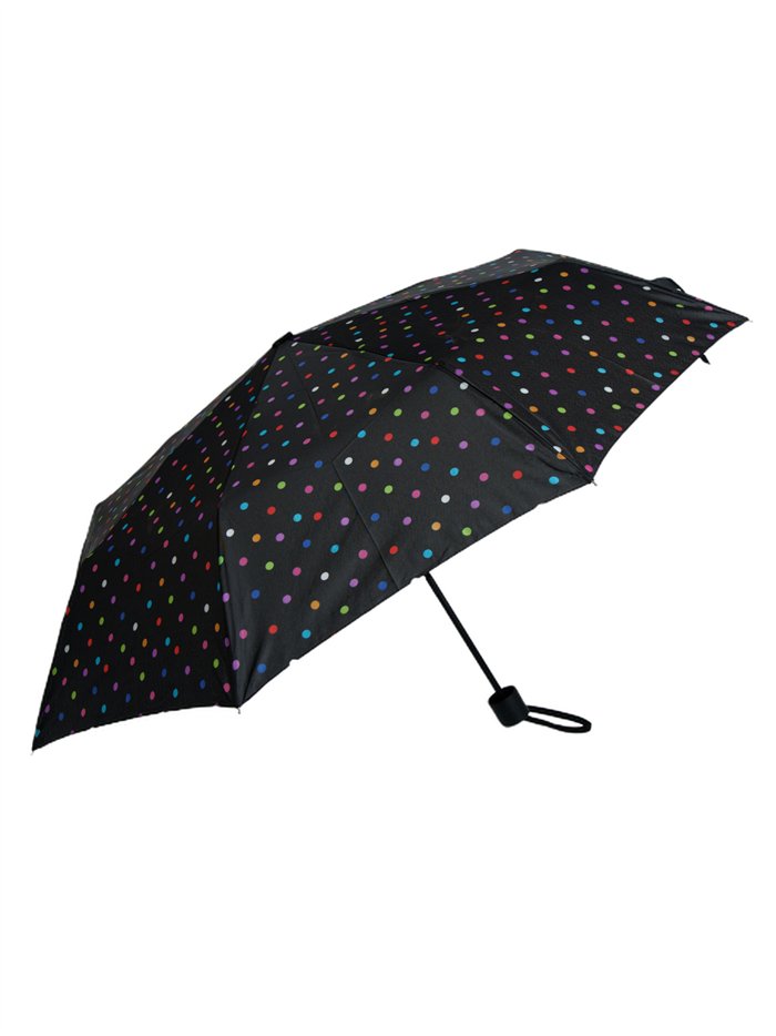 Paraguas plegable lunares no automático antiviento