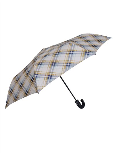 Paraguas plegable cuadros automático antiviento 2