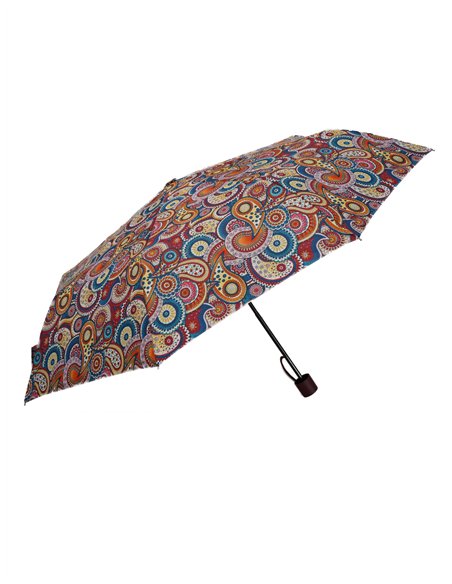 Paraguas plegable cachemir no automático antiviento