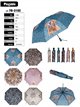 Dogs printed folding umbrella automatic windproof