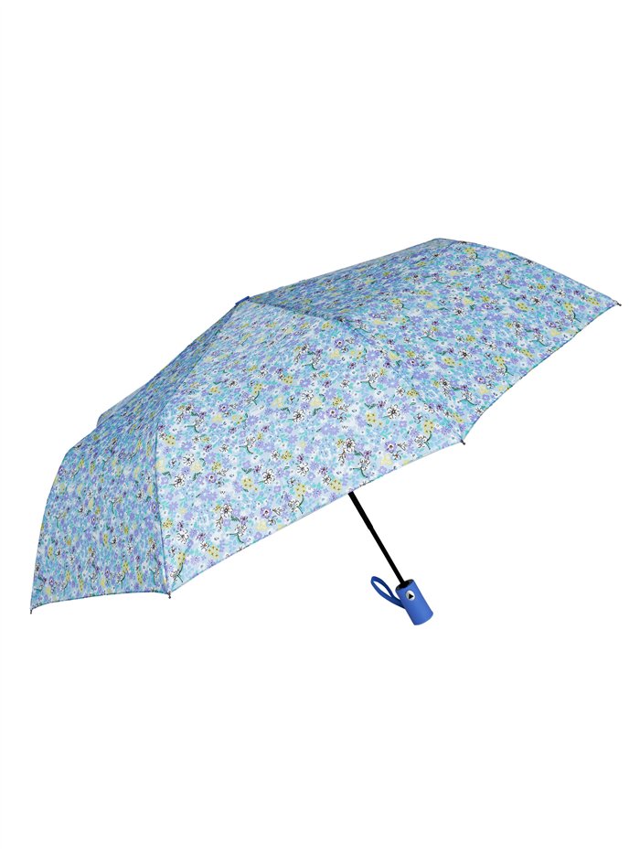 Paraguas plegable florecitas automático antiviento