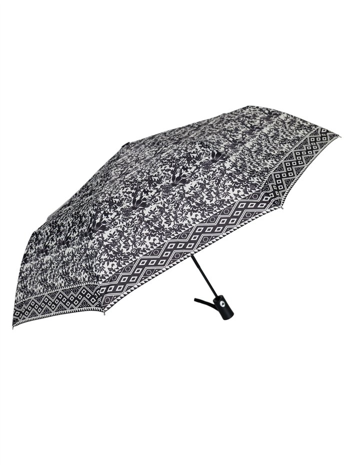 Paraguas plegable estampado automático antiviento