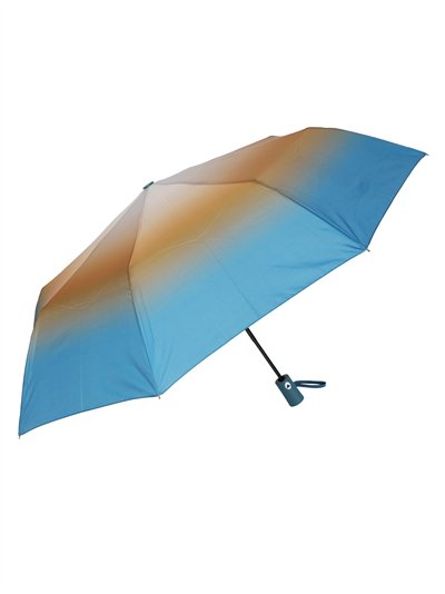 Paraguas plegable tie-dye automático antiviento 2