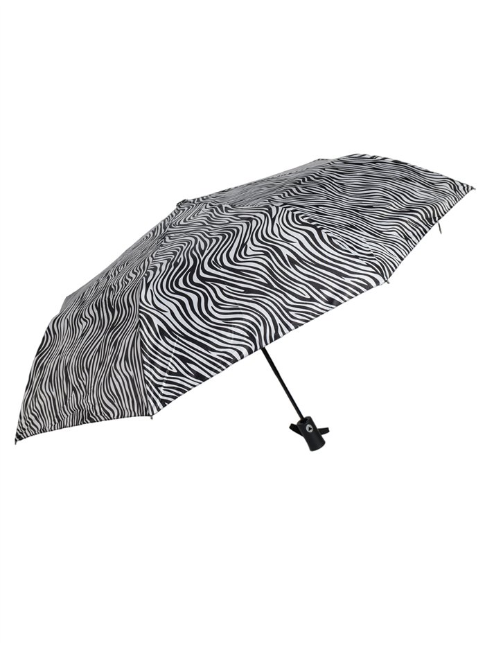 Paraguas plegable animal print automático antiviento
