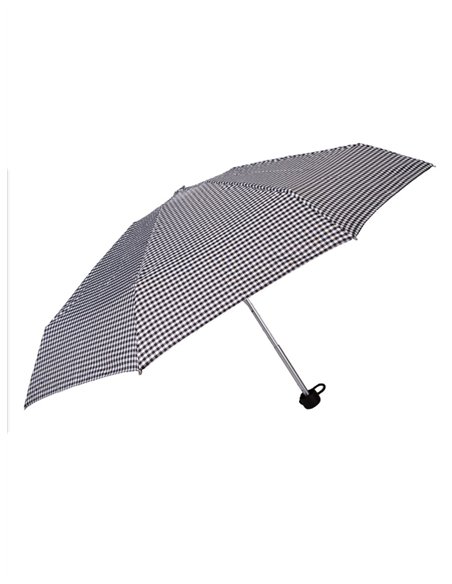 Mini paraguas plegable cuadros no automático antiviento