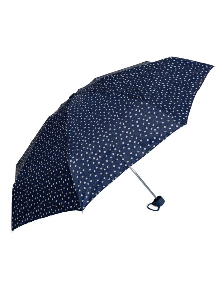 Mini paraguas plegable lunares no automático antiviento