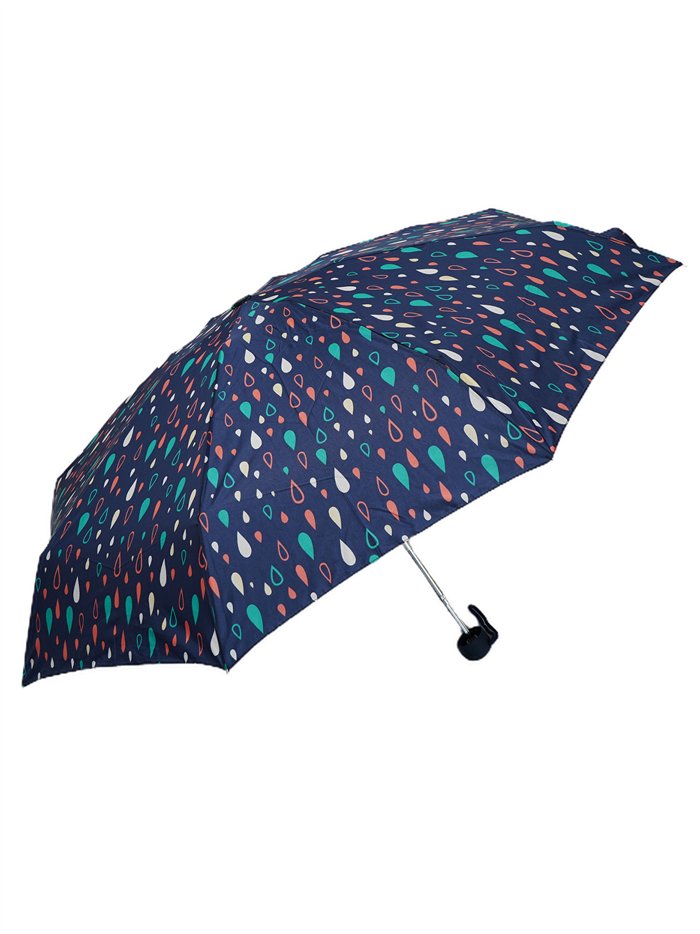 Mini paraguas plegable gotas de lluvia  no automático antiviento