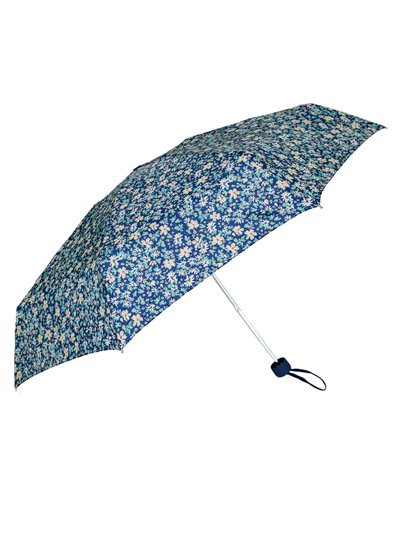 Mini paraguas plegable flores no automático antiviento 2