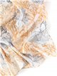 Pañuelo coral metalizado efecto seda 70 X 180 CM
