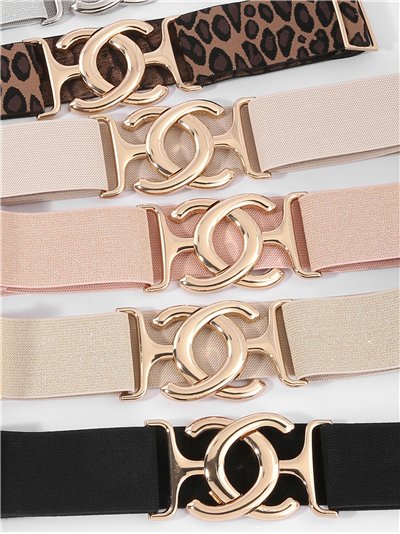 Cinturón elástico detalle metálico 2