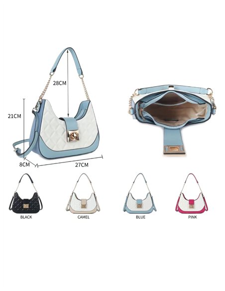 Bolso tote acolchado