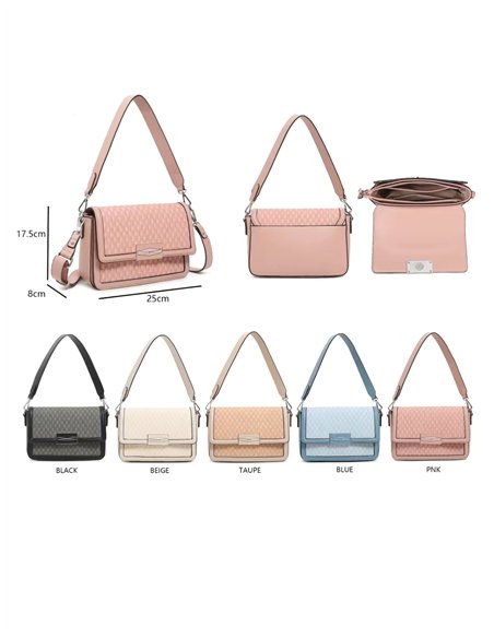 Mini citybag with flap