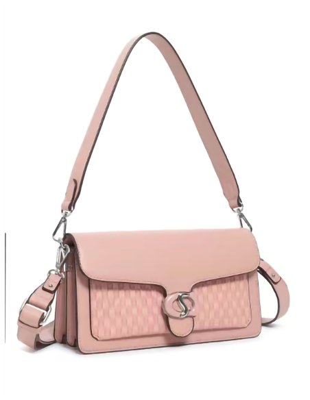 Mini bolso tote solapa